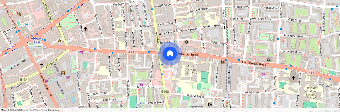Commercial Road, Whitechapel, E1 2JY