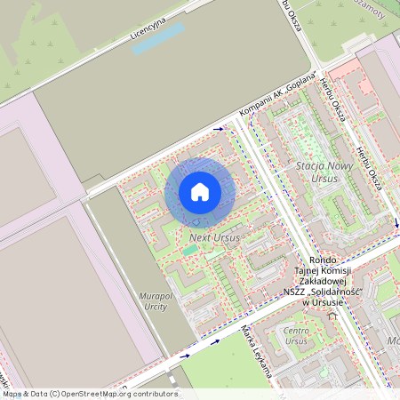 Ursus, ul. Edwarda Habicha, Warszawa