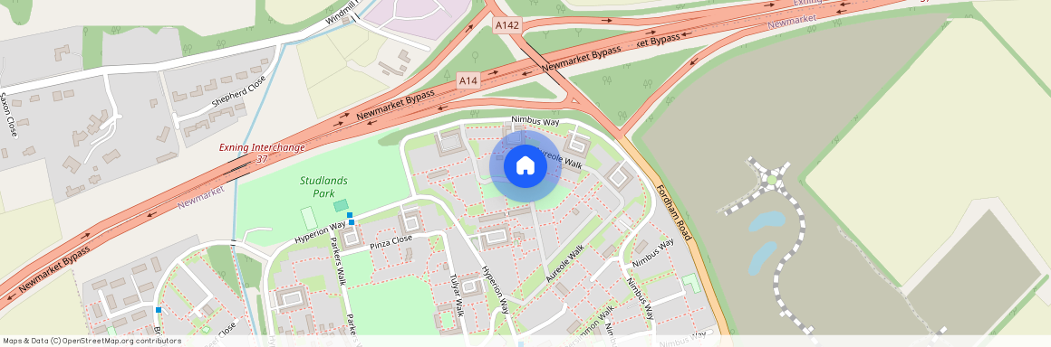 Aureole Walk, Newmarket, Suffolk, CB8