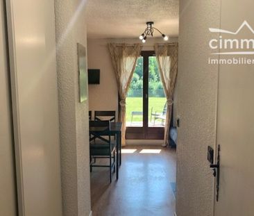 A LOUER SALLANCHES (74700) STUDIO MEUBLE + TERRASSE + CAVE - Photo 5