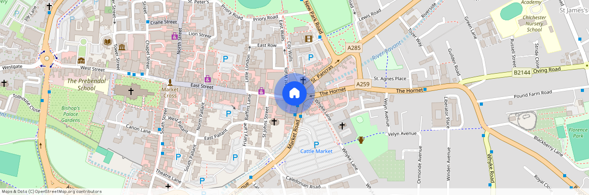 15 Sharp Garland House, 9 Redwood House, PO19 1EX