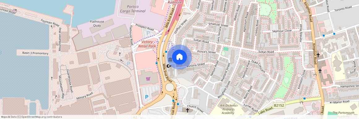 Old Commercial Road, Portsmouth, Hampshire, PO1