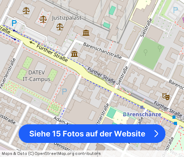 Modernes, voll möbliertes 1-Zimmer-Appartement in Nürnberg-Rosenau! - Foto 1