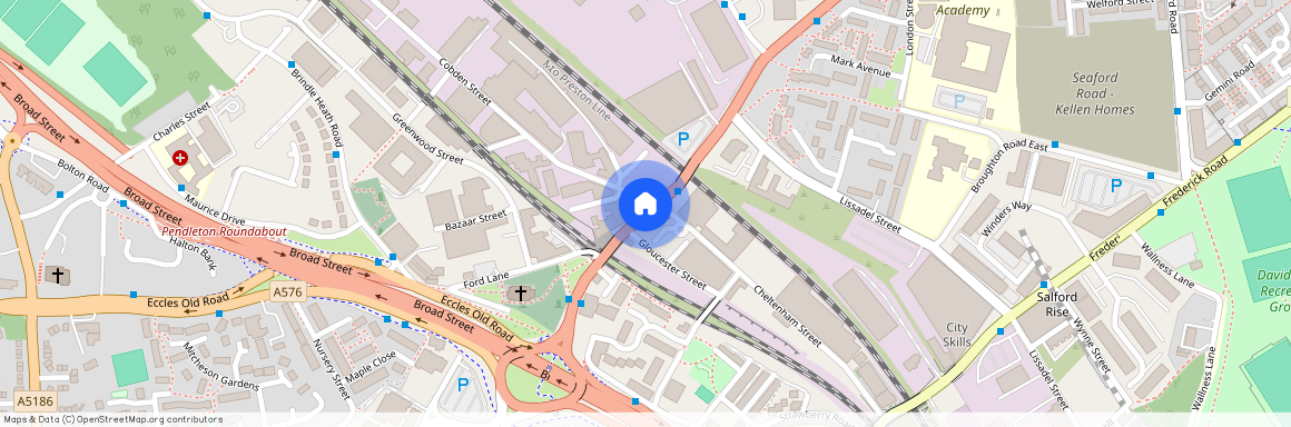 Broughton Road, Salford, Greater Manchester, M6