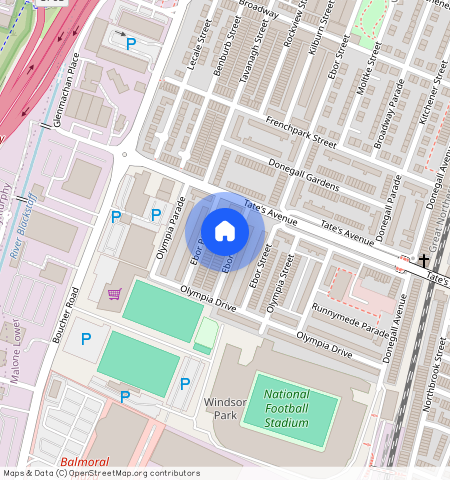 ** Ebor Drive, Belfast, BT12 6NR, Belfast