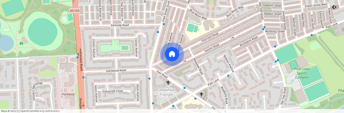 Thornton Road, Rusholme, Manchester, M14 7NS