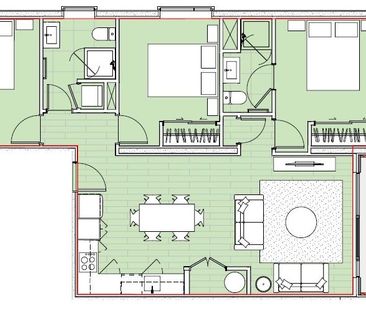 3 Bedroom, 2 Bathroom Apartment - Photo 5