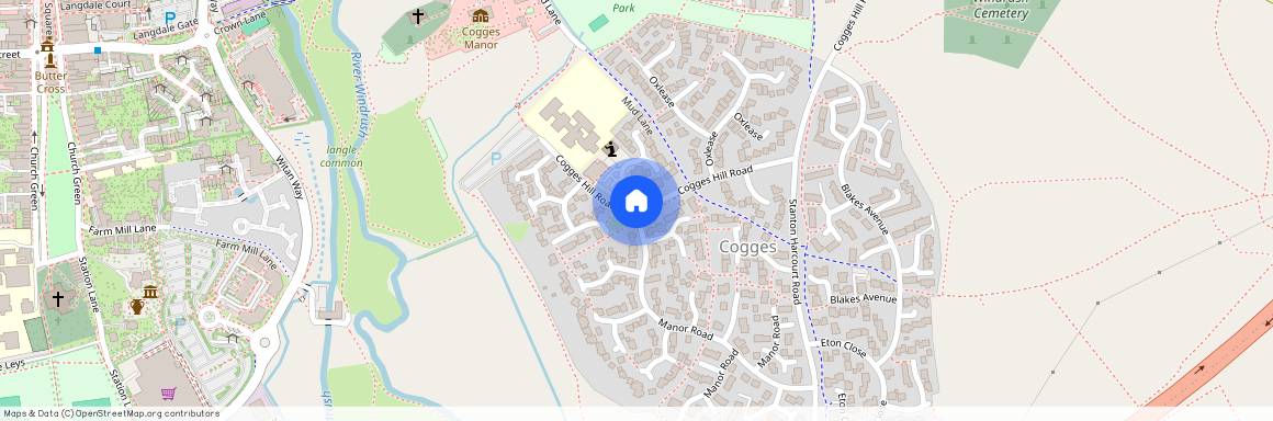Manor Road, Cogges, Witney, Oxfordshire, OX28