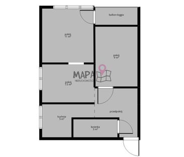 2 (3) pokoje wynajem Szczecin Drzetowo, balkon - Фото 5