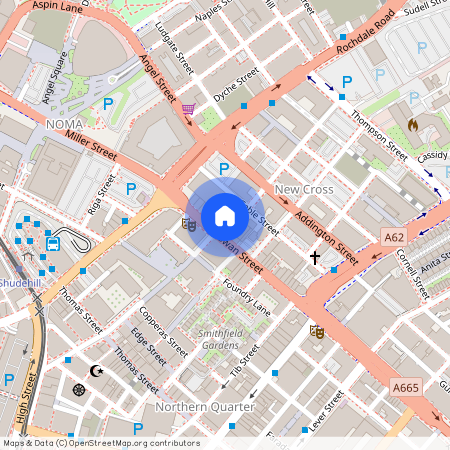 Swan Street House, 70 Swan Street, Northern Quarter, Manchester, M4