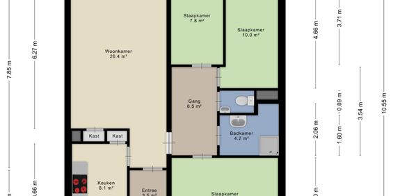 Te huur: Appartement Zilverschoonlaan in Krommenie - Photo 3