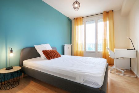 2 chambres à louer dans colocation meublée T5 – Rennes Parc de Brequigny 450€ et 420€ cc - Photo 4