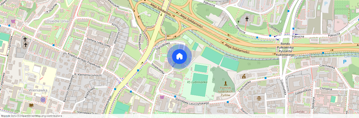 ul. Przy Stawie, Wieniawa, Lublin, lubelskie