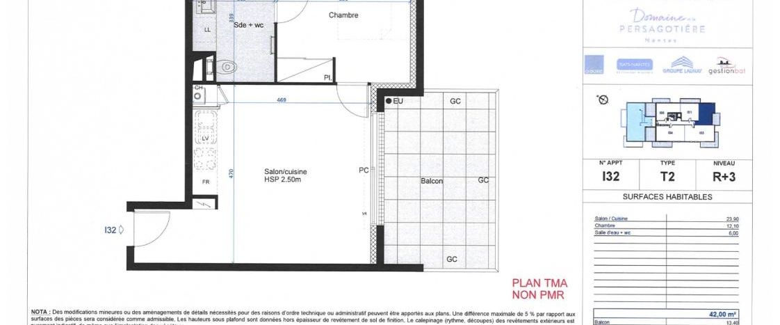 Appartement T2 à louer Nantes - 42 m² - Photo 1