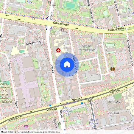 ul. Działdowska, Młynów, Wola, Warszawa, mazowieckie