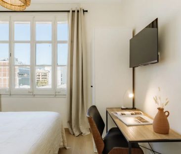 Room in a shared 4-bedroom apartment for rent in La Sagrada Família. - Foto 4