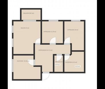 Mieszanie 3 pokoje w Józefosławiu - nowa cena! 79.36 m² - Zdjęcie 6