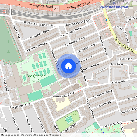 53 FAIRHOLME ROAD, LONDON W14