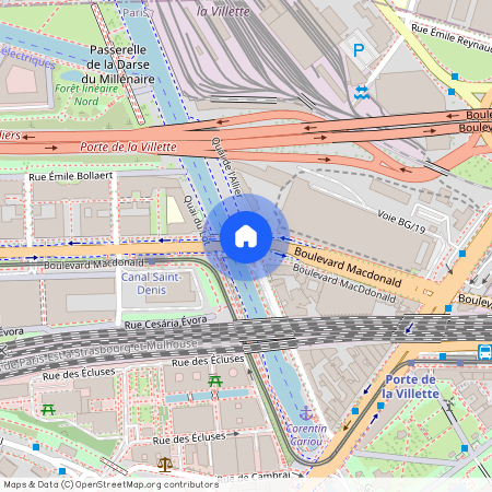 Boulevard MacDonald, Francja, Paris