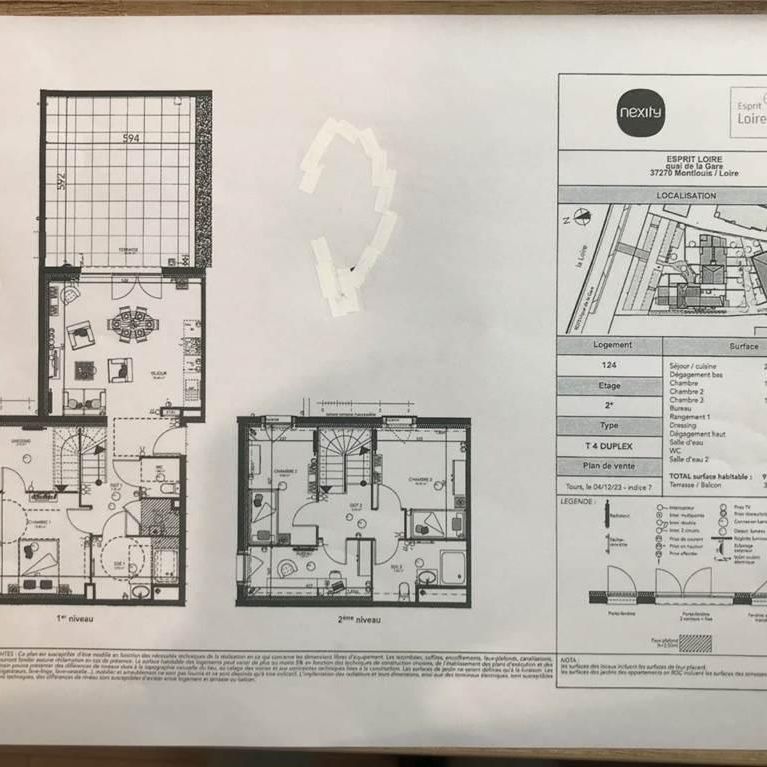 LOUÉ APPARTEMENT - MONTLOUIS SUR LOIRE - Photo 2