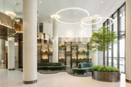 TOP-möbliertes Apartment mit Rundumblick & Goodies (Gym, Pool, Spa, Lounges, Doorman): Neubau-Erstbezug Neue Donau - Foto 2