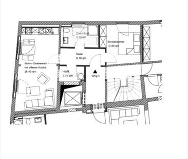 Wohnen auf Zeit: Möblierte 2-Zimmer-Wohnung in Citylage - Photo 2