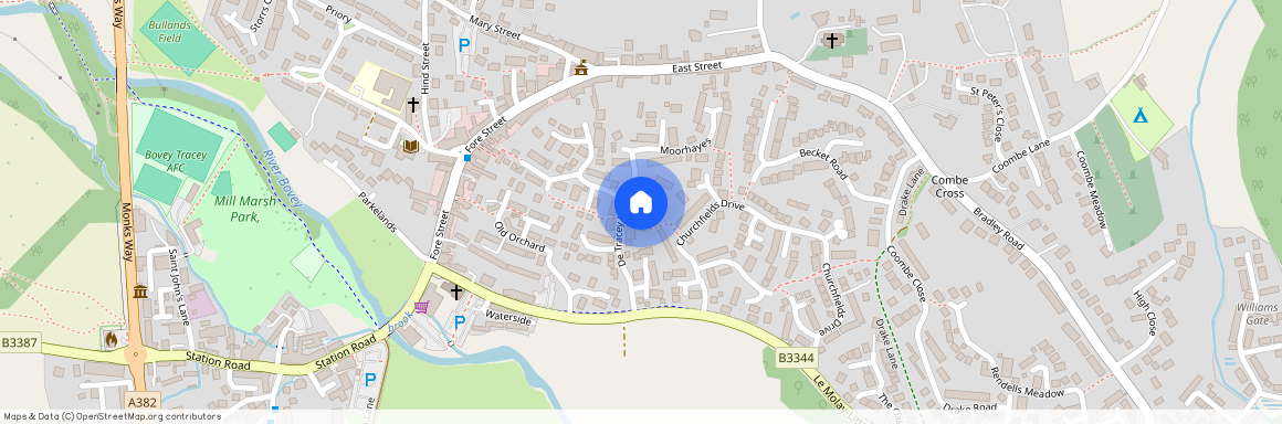 De Tracey Park, Bovey Tracey