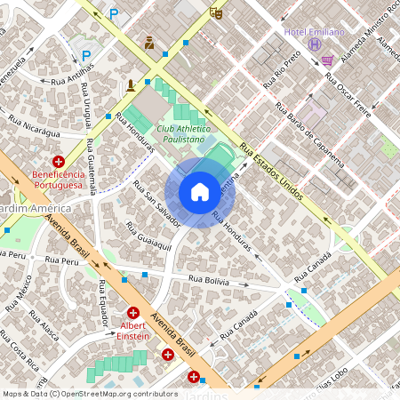 R Honduras, Jardim Paulista, São Paulo, SP