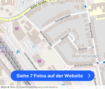 3-ZW in der Bismarckstr. 15 in Rendsburg zu vermieten! OTTO STÖBEN ... - Foto 1