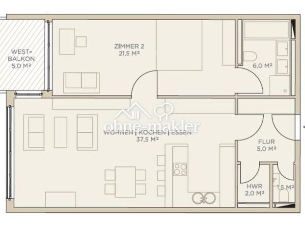 Neubau Kudamm • Olivaer Platz • MÖBLIERT • EBK • HWR • Loggia • Gäste-WC • 3 m Decke - Foto 1