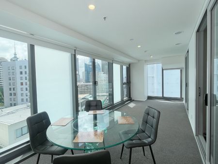 Sunny furnished two bedroom apartment with carpark - Photo 5