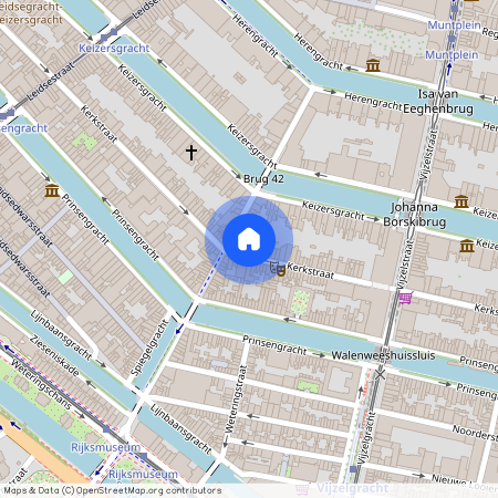 Kerkstraat 165-C, Vijzelstraatbuurt, 1017GH, Amsterdam