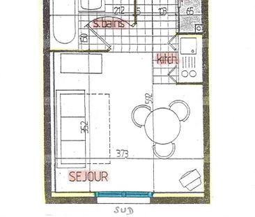 Location Appartement 1 pièce 22m² - Photo 2