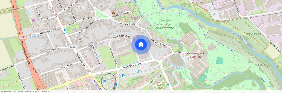 Ulan-Bator-Str. 67, 99091 Erfurt OT Moskauer Platz