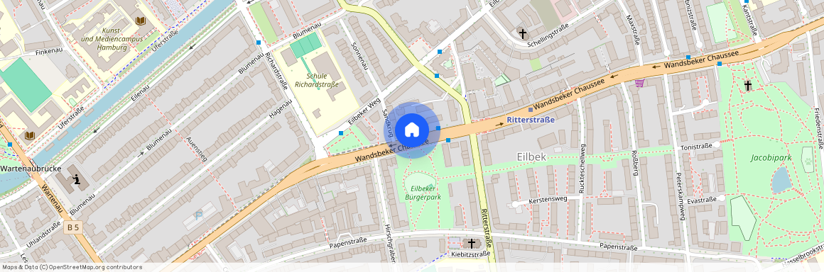 Wandsbeker Chaussee 81, 22089 Hamburg - Wandsbek