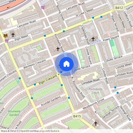 floor-in 2 Apartment, Elgin Crescent, London, W11