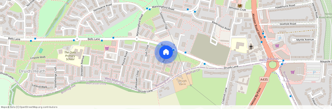 Pettitt Close, Druids Heath, Birmingham, B14