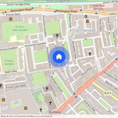 Rutland Gate, Knightsbridge, London, SW7