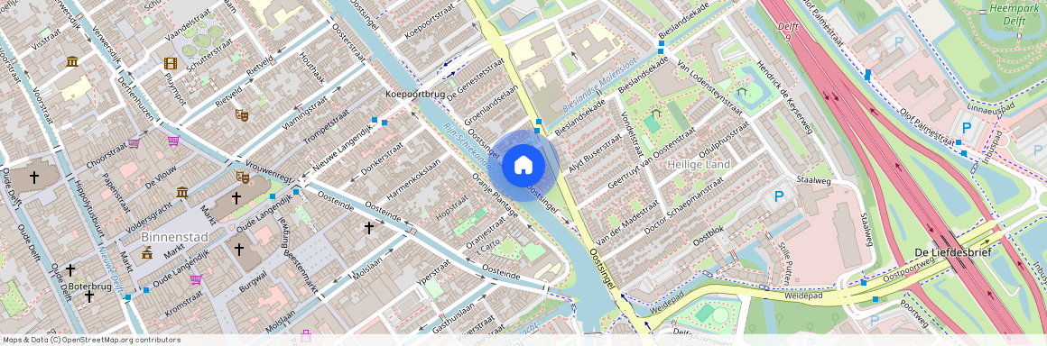 Oostsingel 31, Heilige Land, 2612HC, Delft