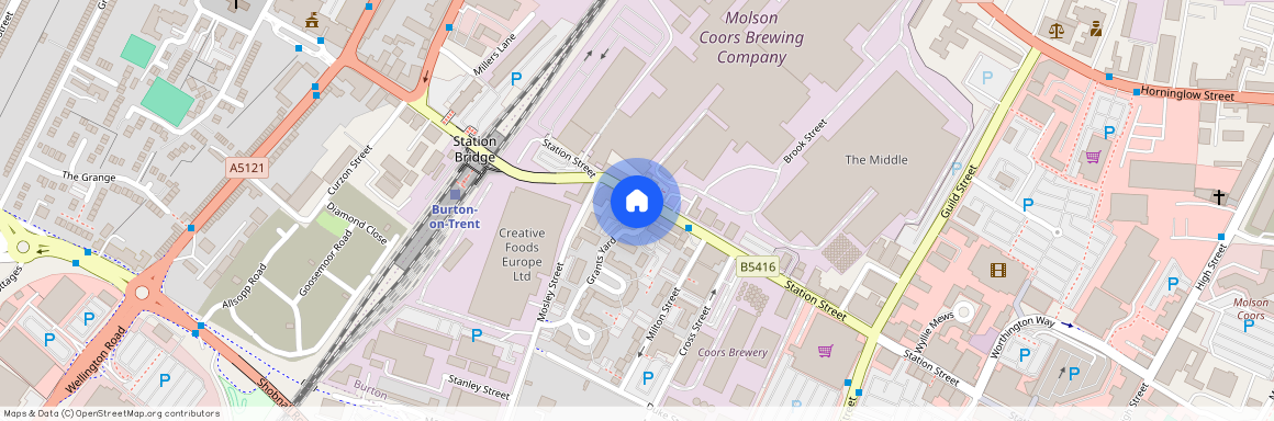 Grants Yard, Burton-On-Trent DE14