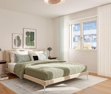 3.5 Zimmer, 95 m², 1. Stock - Photo 3