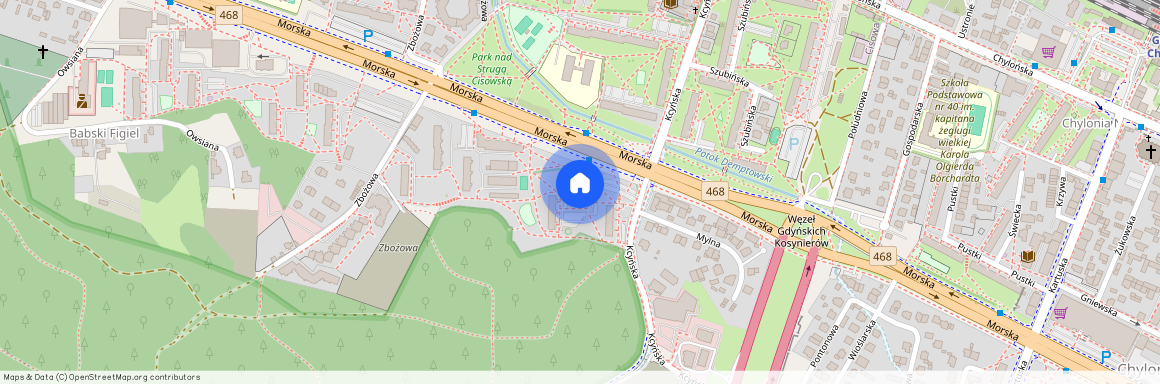 ul. Kcyńska, Gdynia Chylonia