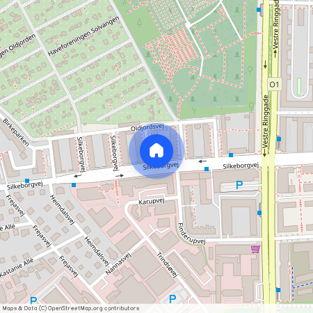 Silkeborgvej 132, st. th. 8000 Aarhus C