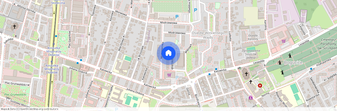 ul. Wiązowa, Bogucice, Katowice, śląskie