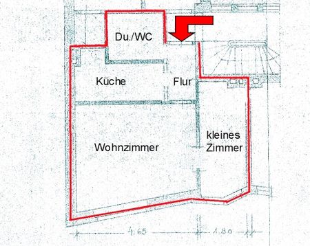 Zentrale 1,5-Zimmer-Wohnung in Lübeck-St. Lorenz Süd, Nähe City / Nähe Hbhf. - Photo 2