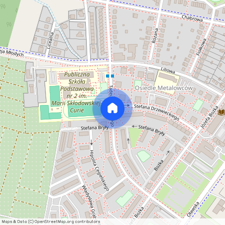 ul. Tadeusza Tańskiego, Jelcz-Laskowice, Jelcz-Laskowice, oławski, dolnośląskie