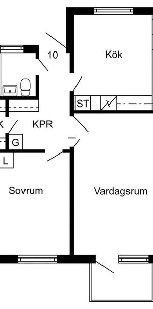 Ringvägen 1 F - Foto 1