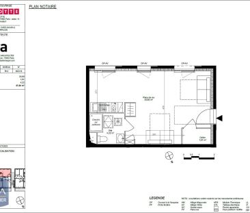Appartement à louer 1 pièce 37.02m² - Photo 1