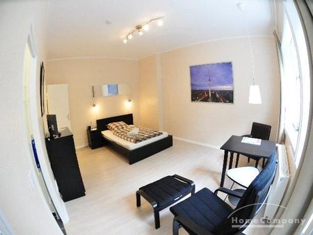 Schicke 1-Zimmer-Wohnung mit Balkon in Berlin, möbliert - Photo 4