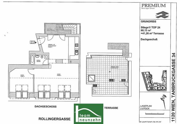 Lichtdurchflutete 2-Zimmer-Wohnung mit Dachterrasse – ab sofort beziehbar! - Foto 1